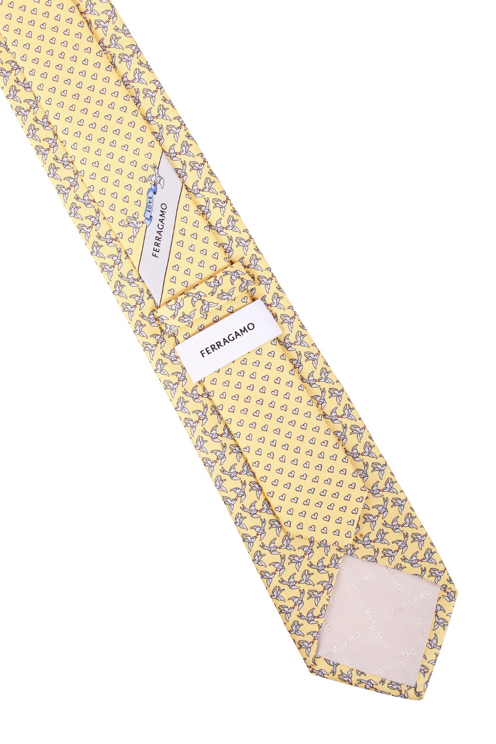 shop SALVATORE FERRAGAMO  Cravatta: Salvatore Ferragamo cravatta in seta stampa "Sparrow".
Cravatta in pura seta decorata con stampa.
Composizione: 100% Seta.
Fabbricata in Italia.. SPARROW 350889-0762129 number 5183435